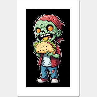 Taco Zombie 2 Posters and Art